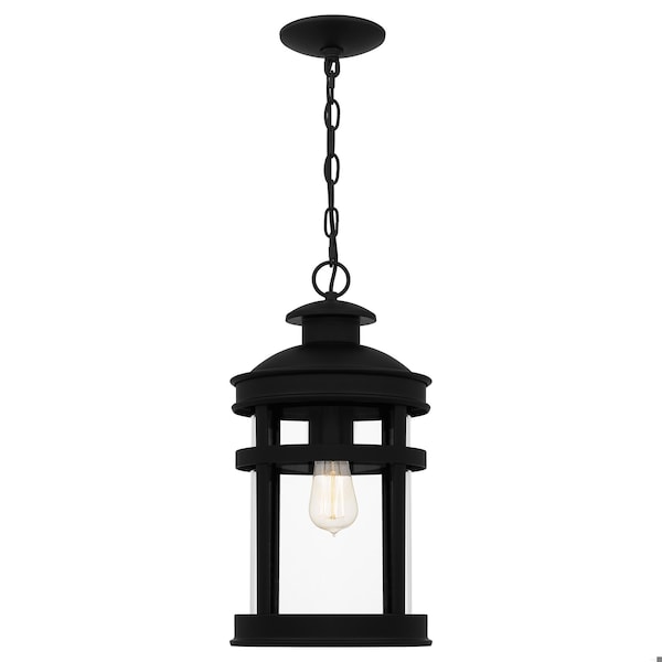 Quoizel Scout 1-Light Matte Black Mini Pendant SCO1509MBK - main